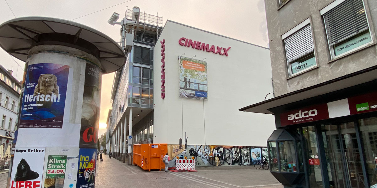 Großplakat Cinemaxx Freiburg
